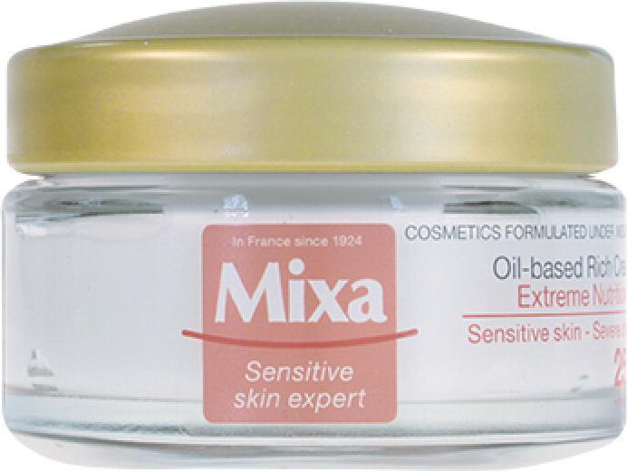 Image du produit Mixa Crème riche à base d'huile Extreme Nutrition (50 ml, Crème de jour)