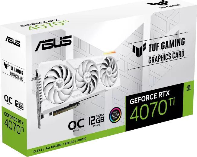 Image du produit ASUS TUF-RTX4070TI-O12G-WHITE-GAMING (12 Go)