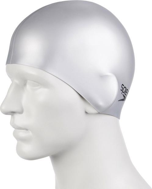 Actual product image Speedo Plain Flat Silicone Cap
