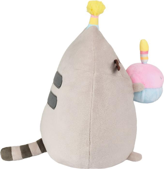 Pusheen cuddly toy 23 cm with cake Aurora DAFFI P 232 (24 cm)
