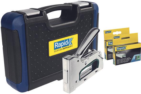Actual product image Rapid Tacker 34, Premium case incl. staples 140/8mm 2M + 140/10mm 2M