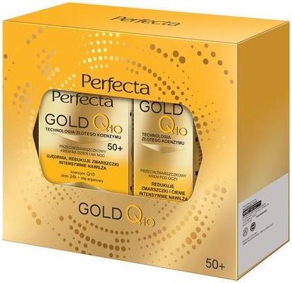 Immagine prodotto Perfecta Perfectaset Gold Q10 Crema Giorno e Notte 50ml e Crema Occhi Antirughe 15ml (Set per la cura del viso)