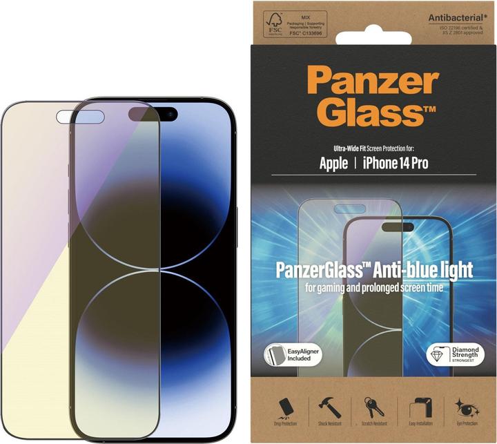 Actual product image PanzerGlass Ultra-Wide Fit (1 pcs., Apple iPhone 14 Pro)