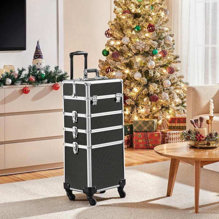 Immagine prodotto Yaheetech 4-in-1 Kosmetikkoffer
