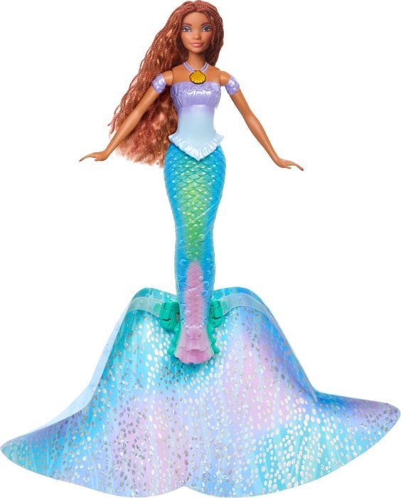 Actual product image Mattel The Little Mermaid Transforming Feature Ariel