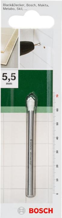 Actual product image Bosch Zubehör Tile drill D= 5.5 mm L= 70 mm (4 mm)