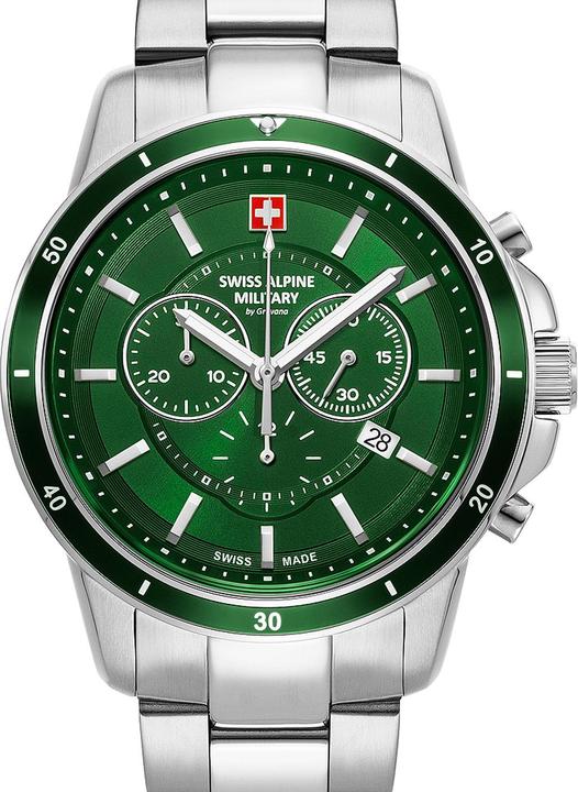 Immagine prodotto Swiss Alpine Military 7089.9134 Cronografo Uomo 44mm 10ATM (Cronografo, 44 mm)