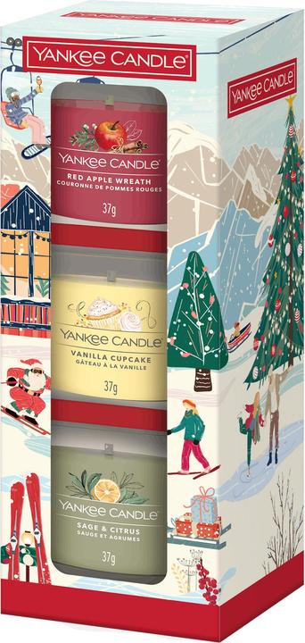 Actual product image Yankee Candle Après Ski, 3 Filled Votivekerzen, Geschenkset (3-teilig) (37 g)