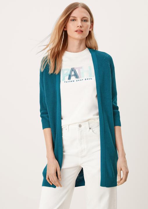 Produktbild s.Oliver Strickjacke Cardigan mit Ajourdetails (42)