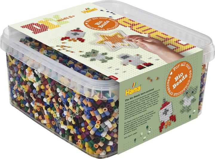 Immagine prodotto Hama Miscela di colori solidi organici midi, compresa la piastra a matita organica