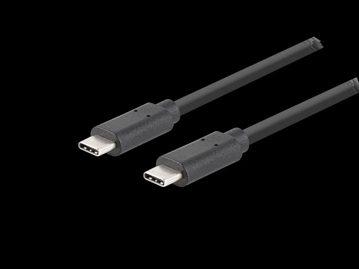 Produktbild Lanberg Cable USB-C M/M 3.2 Gen2 0.5m PD (0.50 m, USB 3.2 Gen 2, 100 W)
