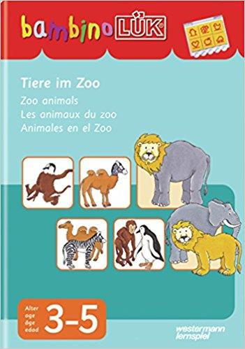 Produktbild LÜK. Bambino. Tiere im Zoo (Deutsch, Kristin Labuch, Michael Junga, 1980)
