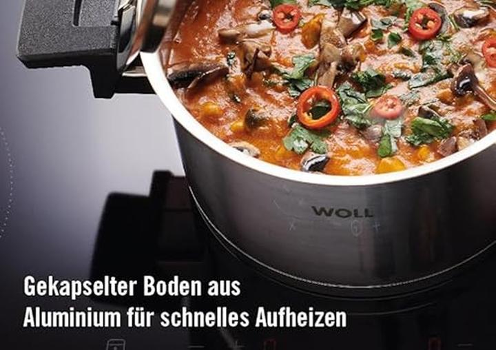 Immagine prodotto Woll Pentola per arrostire con coperchio (28 cm, Pirofila + casseruola, Acciaio inossidabile)