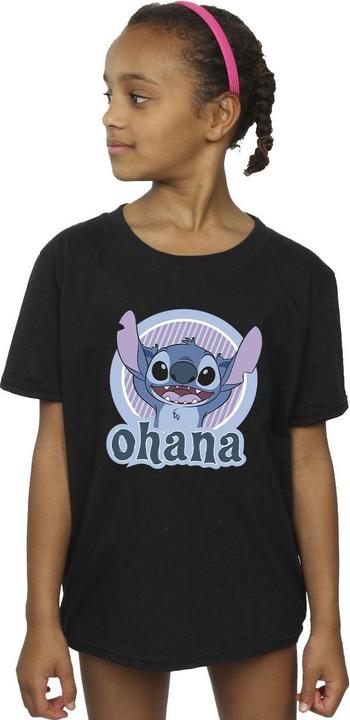 Produktbild Disney Lilo And Stitch Ohana Circle TShirt Mädchen (140, 146)