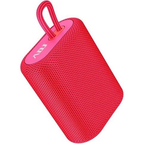 ADJ Speaker Bluetooth 5.2 Jump Rd Portable For Smartphone/Pc/Tablet (4 h), Altoparlante Bluetooth, Rosso