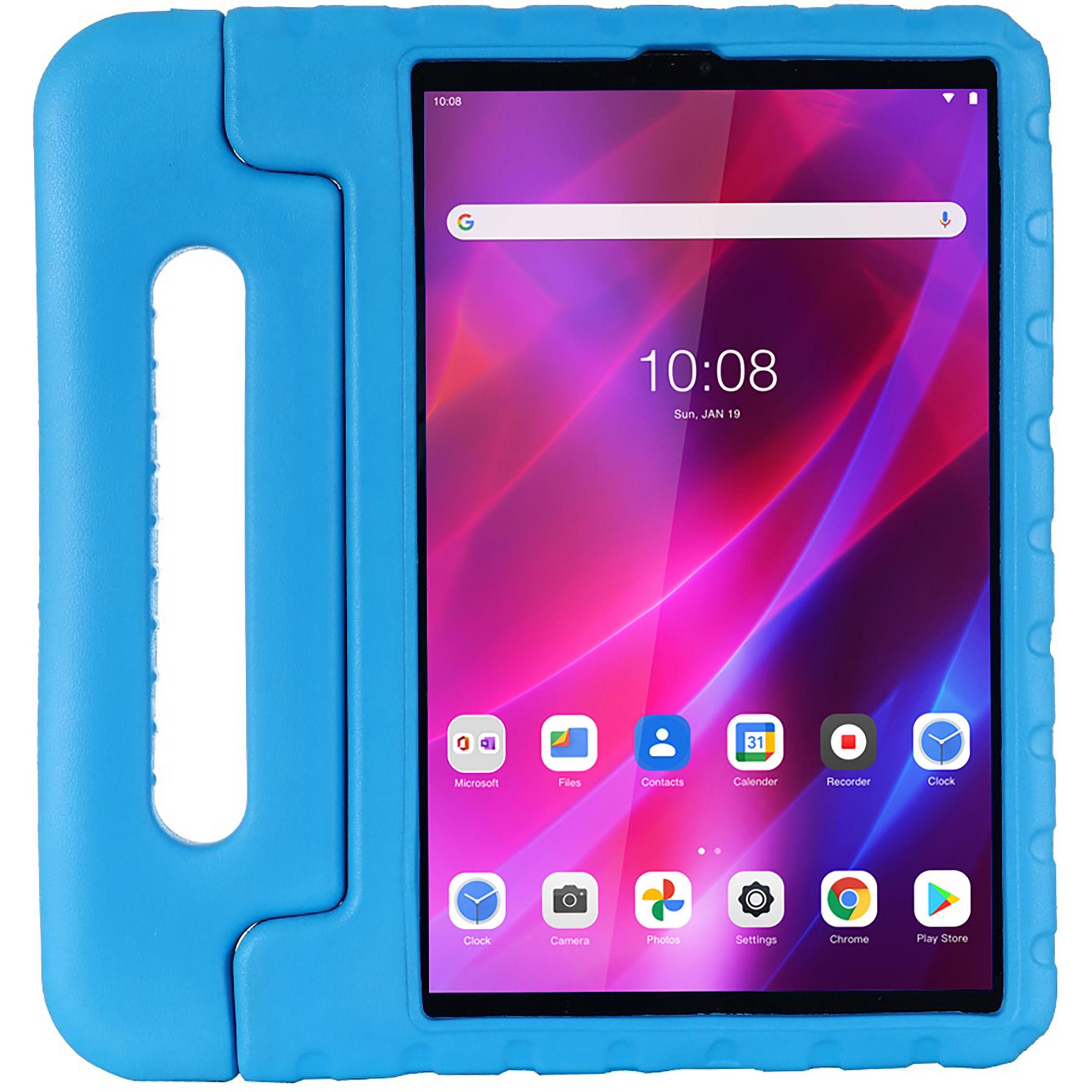 Cazy Schutzhülle Kompatibel mit Lenovo Tab K10 Kinderhulle Back Cover Classic für Kinder mit Griff - (Lenovo Tab K10 ZA8...