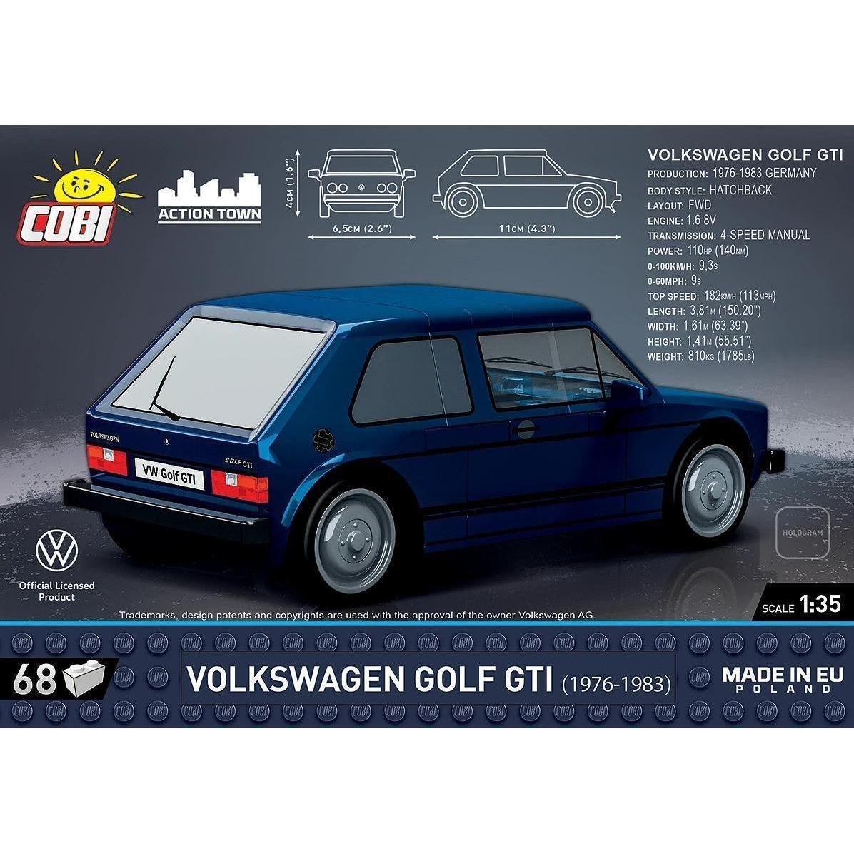 Thumbnail - Cobi VOLKSWAGEN 24615 GOLF GTI 1976 68 KL.