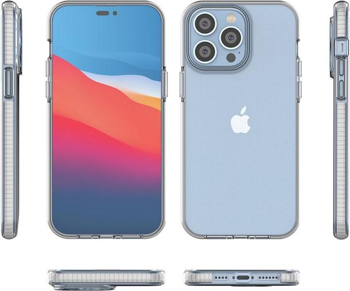 Immagine prodotto Hurtel Custodia Spring Case per iPhone 14 Pro Max cover in silicone con cornice nera (Apple iPhone 14 Pro Max)