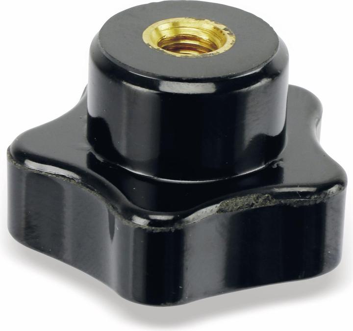 Produktbild Eneroid Sterngriffmutter, M6/15 mm, schwarz (M6)