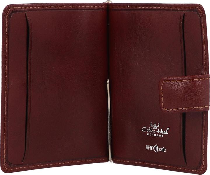 Actual product image Golden Head Colorado RFID clip billfold