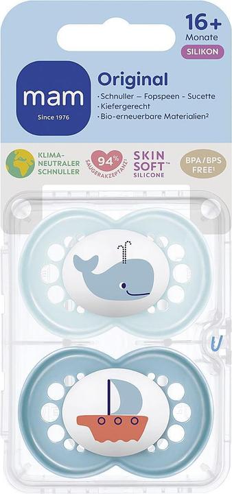 Actual product image MAM Original silicone (2 x, from 16 m.)