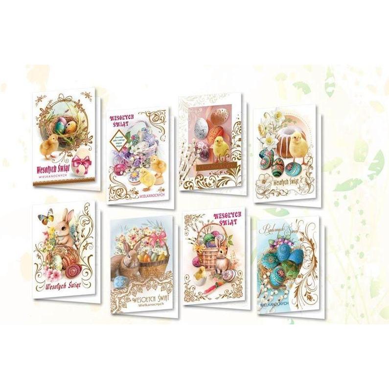 Top Graphic Karte B6 BWD Ostern Weltlich (10 Stück) MIX (10 Stk.) (42084045)