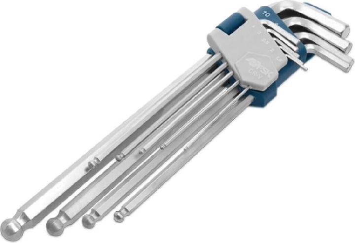 FSK Inbusschlüsselset 1,5 - 2 - 2,5 - 3 - 4 - 5 - 6 - 8 - 10 mm 9 pcs