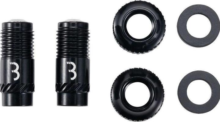 Produktbild BBB Presta CoreCap black, 2 Sück
