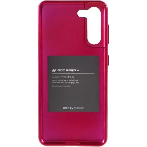 Thumbnail - Goospery i Jelly Metal Series (Samsung Galaxy S21+), Smartphone Hülle, Rosa