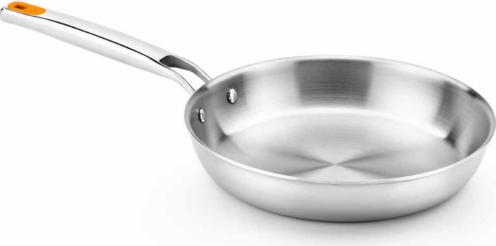 Actual product image BRA A121820 (Frying pan, Stainless steel, 20 x 4.30 cm)