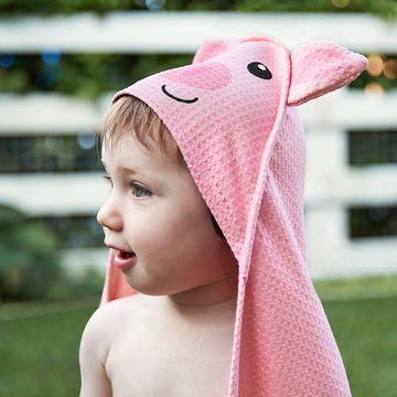 Actual product image Dock & Bay Towel BABY HOODIE