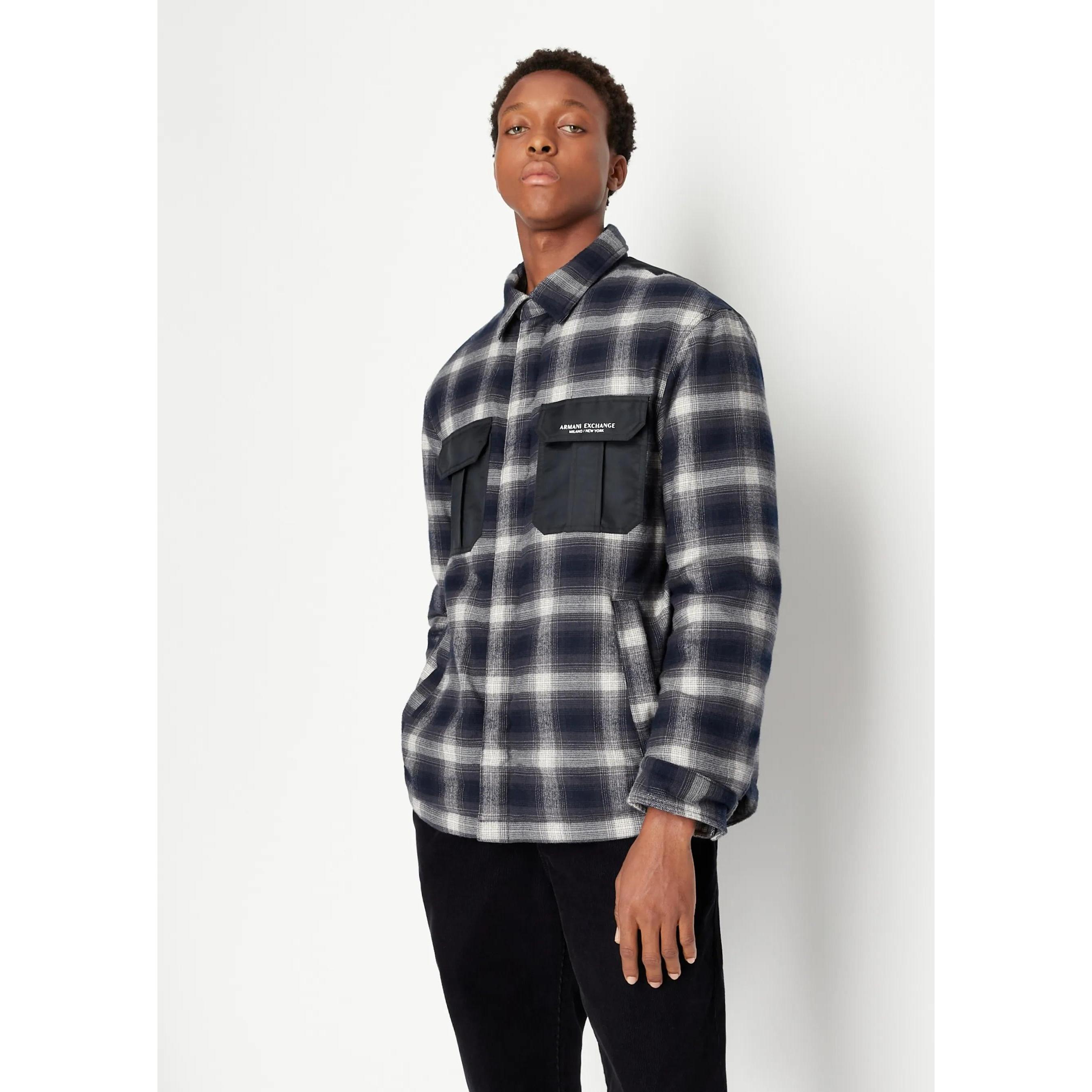 Thumbnail - Armani Exchange, Herren, Hemd, hemd, Blau, (XS)