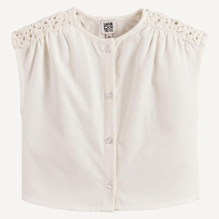 Immagine prodotto La Redoute Collections Ärmellose Bluse aus Baumwolle (104)