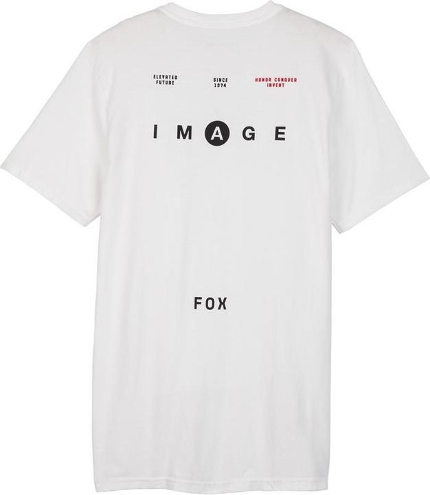 Actual product image Fox Tee 24 Image Prem Ss Opt Wht (M)