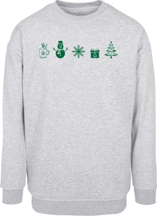 Produktbild Merchcode Christmas Elements Crewneck - 181753 (L)