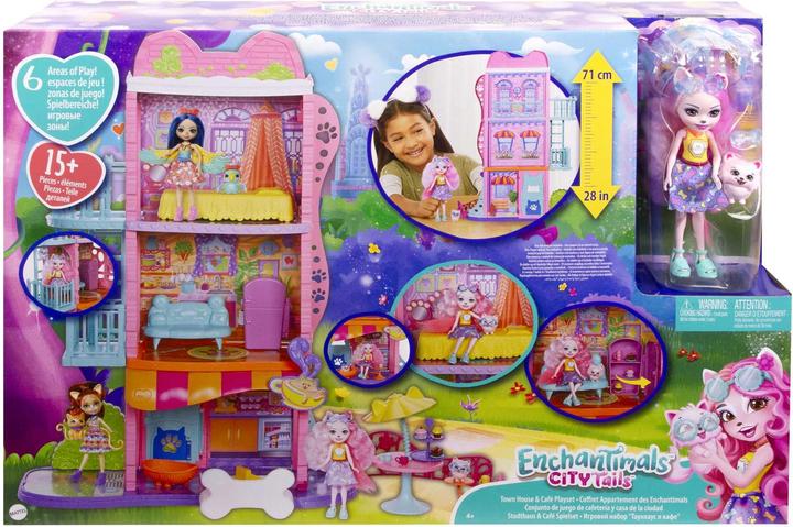 Actual product image Enchantimals Town House & Cafe playset