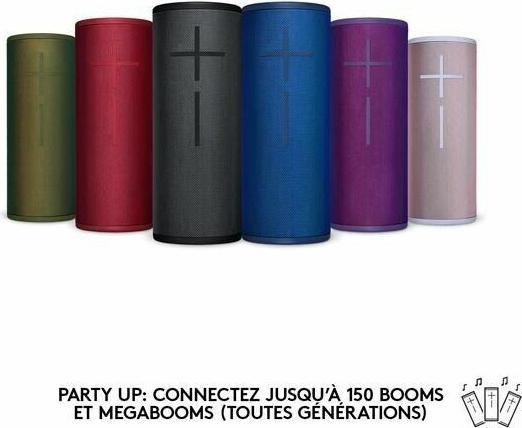 Image du produit UE Megaboom 3 (20 h, Fonctionnement sur batterie, Alimentation via port USB)