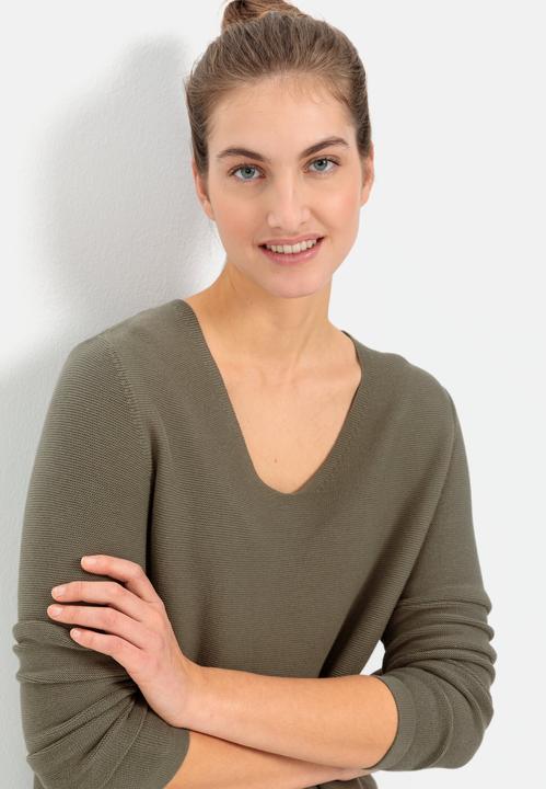 Produktbild Camel Active Feinstrickpullover mit V-Ausschnitt (XS)