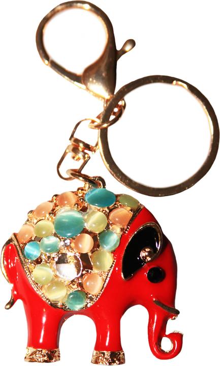 Actual product image Charms Keyring Elephant