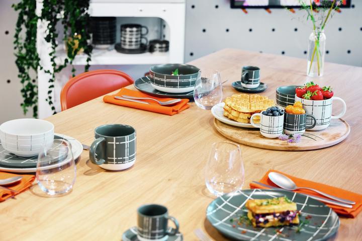 Immagine prodotto Thomas FUN - Check light - Soucoupe à espresso (1x)