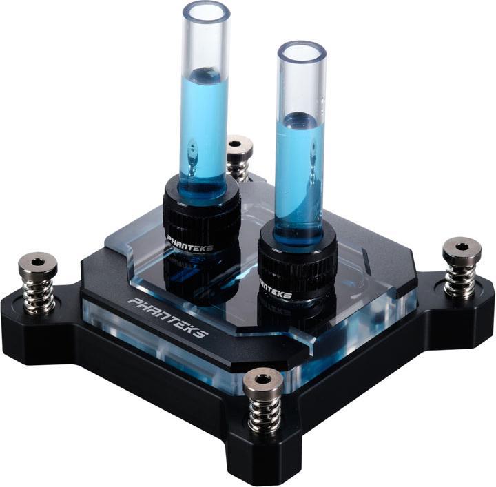 Actual product image Phanteks C370I CPU Water Cooler, ARGB, Acrylic - Black