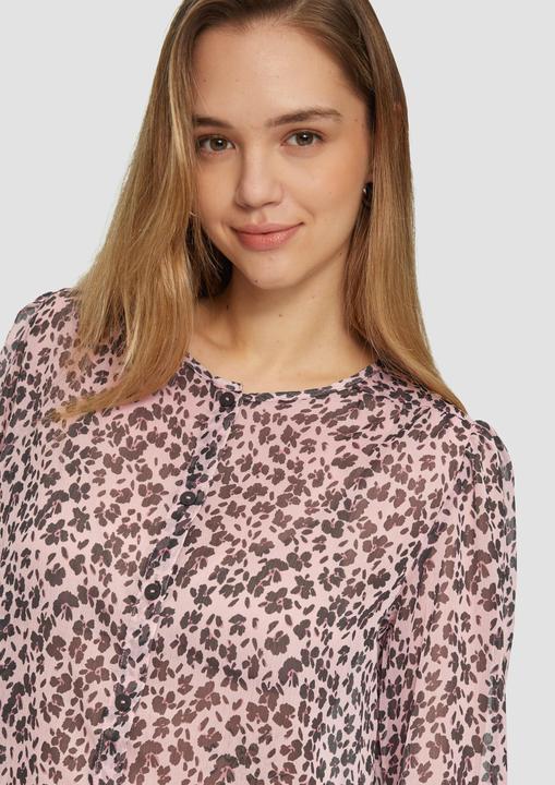 Immagine prodotto S.Oliver Bluse Leicht transparente Chiffonbluse mit All-over-Print (36)