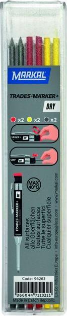 Productafbeelding Markal Reservevullingen 6-delig, ø 2,8 mm (1 Pcs., 2.80 mm)