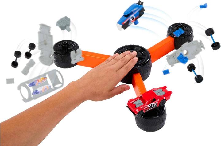 Actual product image Mattel Games Hot Wheels Build ‘N Slam™ Game (Multilingual)