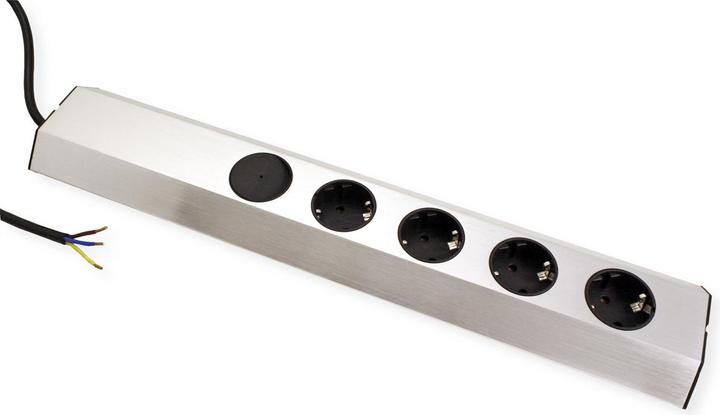 Actual product image Bachmann CASIA 4xCEE7/3 Alu profile (4 x, CEE 7/3, 2 m)