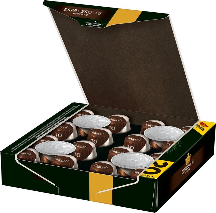 Actual product image Jacobs Espresso 10 Intenso (40 x Port.)