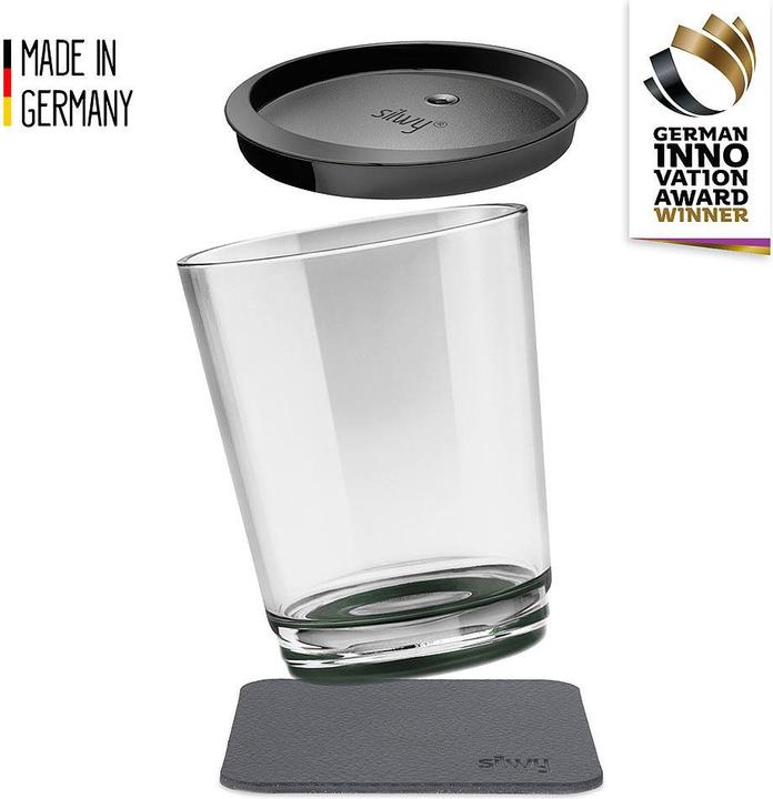 Actual product image Silwy Magnetic plastic drinking cup triple grey
