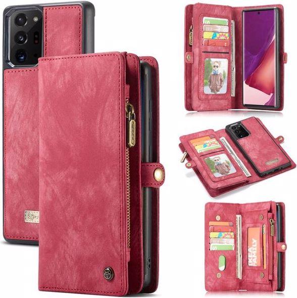 Actual product image Caseme Leather wallet with plastic cover (Samsung Galaxy Note 20 Ultra)
