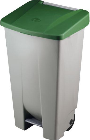 Actual product image Siemens Pedal bin grey/green, capacity: 120 litres (120 l)