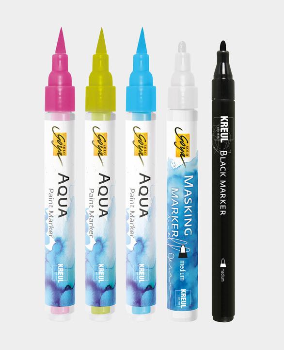 Actual product image Kreul Marker set (5x)